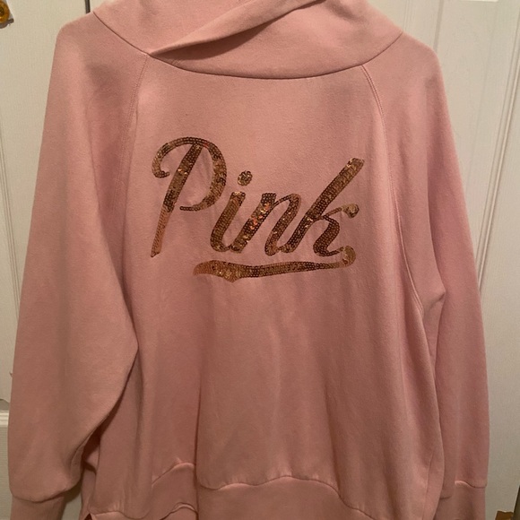 PINK Victoria's Secret Jackets & Blazers - Pink Victoria Secret Pullover